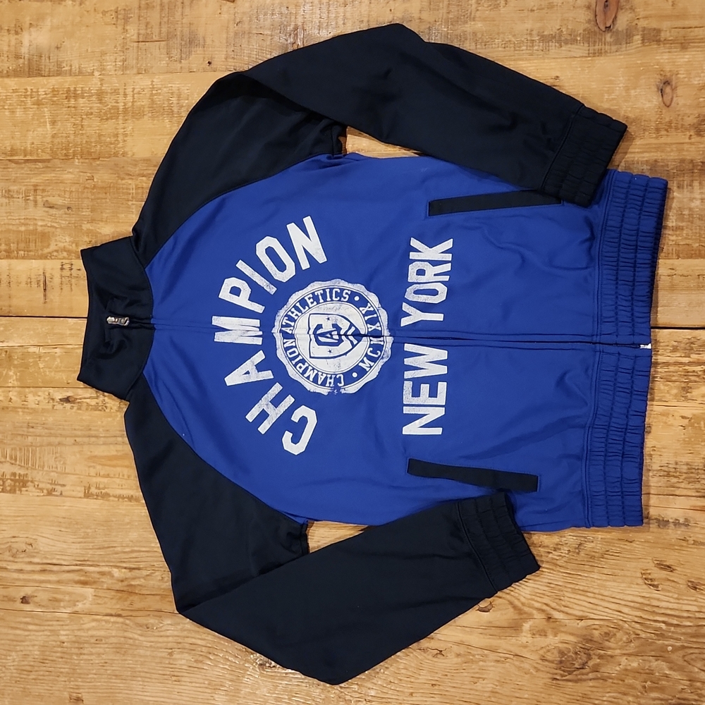 Champion boy's zip up track jacket